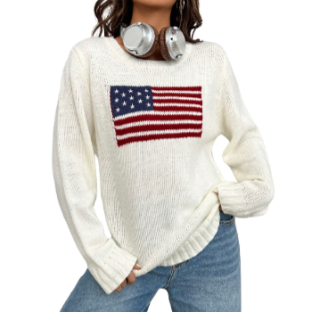 Flag Pattern Sweater