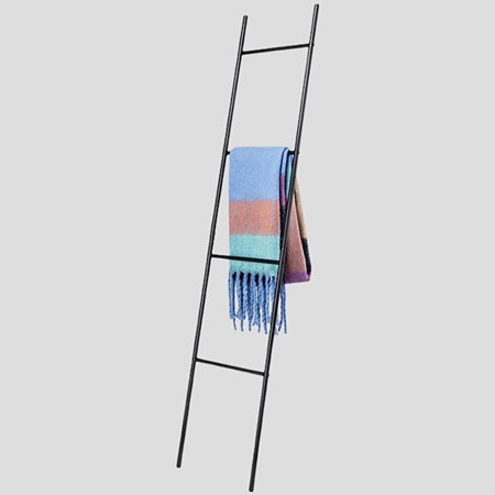 Honey-Can-Do steel ladder blanket rack