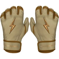 PREMIUM PRO GOLD Series Short Cuff Batting Gloves