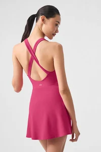 Alosoft Backspin Dress - Pink Summer Crush