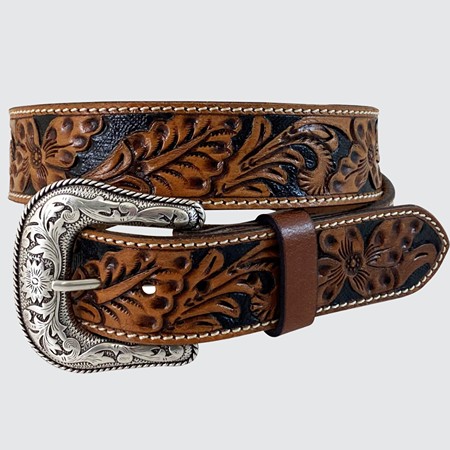 RedHead ranch tooled leather belt