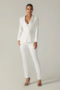 Rocio Tailored Blazer (Off White)
