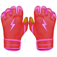 PREMIUM PRO BADER Series Short Cuff Batting Gloves | PINK