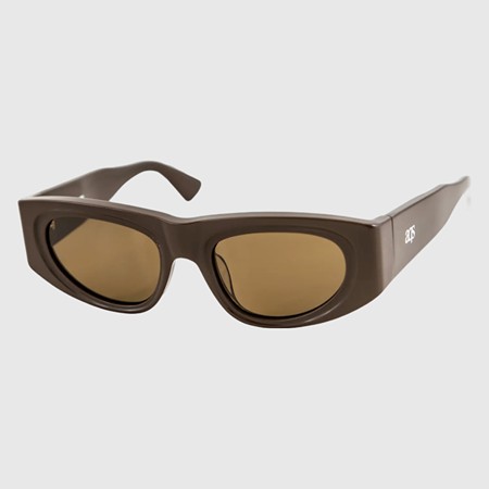 55mm Polarized Oval Sunglasses